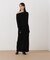 ◆ウールジャージタックドレープロングワンピース