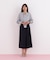サイドパッチタックスカート