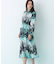 インクフォレストプリントワンピース