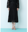 スカラレースフレアスカート