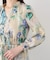 ボタニカルアートプリントワンピース