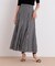 シアーローンボリュームフレアースカート