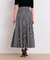シアーローンボリュームフレアースカート