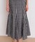 シアーローンボリュームフレアースカート