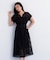 ［美香さん着用］メッシュッレースコンビワンピース