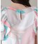 ［美香さん着用］シェードリーフプリントＶネックブラウス
