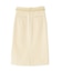 ベルト付きストレッチスカート