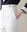 ミニバックルテーパードパンツ