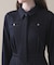 タイ付きシャツワンピース