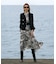 [美香コラボ]パールボタンペプラムジャケット