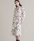 フラワープリントワンピース