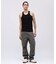 《DAILY／デイリー》RIB TANK TOP BACK CROSS／リブ タンクトップ バッククロス  デイリーウェア