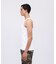 《DAILY／デイリー》RIB TANK TOP BACK CROSS／リブ タンクトップ バッククロス  デイリーウェア