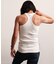 《DAILY／デイリー》RIB TANK TOP BACK CROSS／リブ タンクトップ バッククロス  デイリーウェア