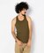 《DAILY／デイリー》RIB TANK TOP BACK CROSS／リブ タンクトップ バッククロス  デイリーウェア