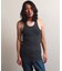 《DAILY／デイリー》RIB TANK TOP BACK CROSS／リブ タンクトップ バッククロス  デイリーウェア