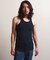 《DAILY／デイリー》RIB TANK TOP BACK CROSS／リブ タンクトップ バッククロス  デイリーウェア