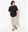 ワンサイド カーゴ クロップド パンツ／CARGO CROPPED PANT
