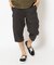 ワンサイド カーゴ クロップド パンツ／CARGO CROPPED PANT
