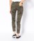 カモサテンストレッチパンツ／ CAMO SATIN STRETCH PANTS