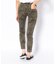 カモサテンストレッチパンツ／ CAMO SATIN STRETCH PANTS