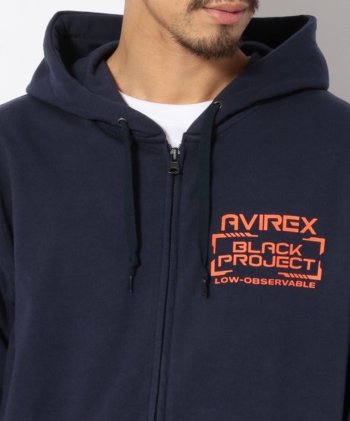 ブラックプロジェクト パーカー／BLACK PROJECT PARKA｜アヴィレックス 