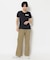 ファティーグVネックティーシャツ／ FATIGUE V-NECK T-SHIRT