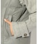 WOOL COMBI LEATHER DOWN／ ウールコンビレザーダウン
