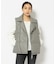 WOOL COMBI LEATHER DOWN／ ウールコンビレザーダウン