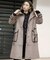ウールモッサ ロングコート／WOOL MOSSA LONG COAT