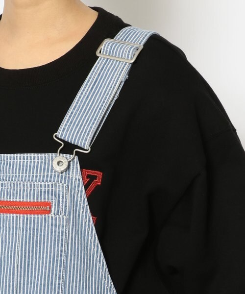 サーフ系 ヒッコリーオーバーオール 楽天市場】Big Bill Hickory Stripe Bib Overall with Zip Front