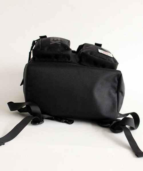 AVIREX CAVE ブラックリュックサック ケーブ フラップ リュックサック／CAVE FLAP RUCKSACK