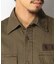 AVIREX／アヴィレックス／FATIGUE KHAKI SHIRT／長袖ファティーグ カーキ シャツ