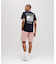 《WEB&DEPOT限定》VERTICAL LOGO SHORT PANTS ／ 縦ロゴ ショーツ AVIREX／
