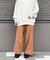 ウールチェック ワイドパンツ／WOOL CHECK WIDE PANT