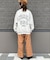 ウールチェック ワイドパンツ／WOOL CHECK WIDE PANT