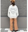 ウールチェック ワイドパンツ／WOOL CHECK WIDE PANT