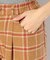 ウールチェック ワイドパンツ／WOOL CHECK WIDE PANT