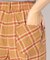 ウールチェック ワイドパンツ／WOOL CHECK WIDE PANT