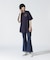 ≪WEB&DEPOT限定≫PENNANT PRINT TUNIC ONEPIECE／ ペナントプリントチュニックワンピース