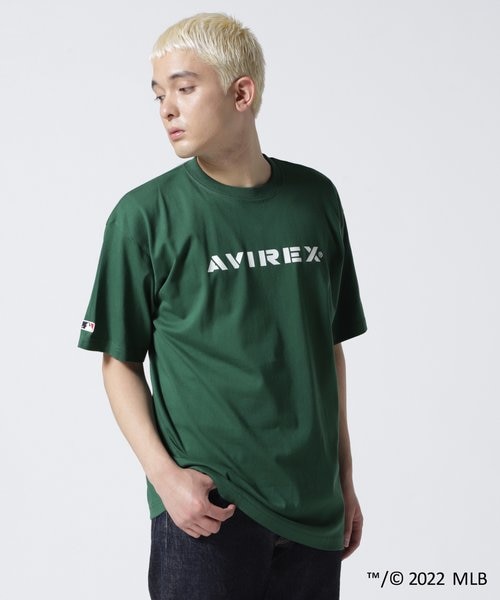 【必見！大きいサイズ　XL】LA ドジャース×アヴィレックス　コラボ　Tシャツ MLB×AVIREXドジャース Tシャツ／Dodgers T-SHIRT