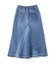 《直営店限定》 REMAKE STRETCH DENIM NAVY SKIRT／ リメイクストレッチデニムスカート