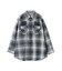 《REBUILD COLLECTION》INDIGO CHECK SHIRT／ インディゴチェックシャツ