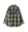 《REBUILD COLLECTION》INDIGO CHECK SHIRT／ インディゴチェックシャツ