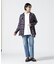 《REBUILD COLLECTION》INDIGO CHECK SHIRT／ インディゴチェックシャツ