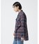 《REBUILD COLLECTION》INDIGO CHECK SHIRT／ インディゴチェックシャツ
