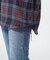《REBUILD COLLECTION》INDIGO CHECK SHIRT／ インディゴチェックシャツ