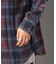 《REBUILD COLLECTION》INDIGO CHECK SHIRT／ インディゴチェックシャツ