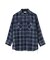 《REBUILD COLLECTION》INDIGO CHECK SHIRT／ インディゴチェックシャツ