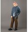 《REBUILD COLLECTION》INDIGO CHECK SHIRT／ インディゴチェックシャツ